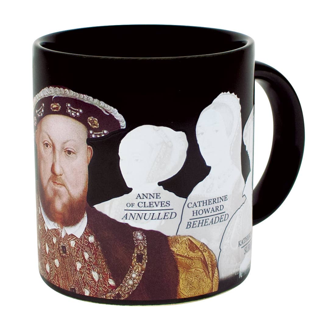 King Henry VIII -lämmön vaikutuksesta muuttuva muki