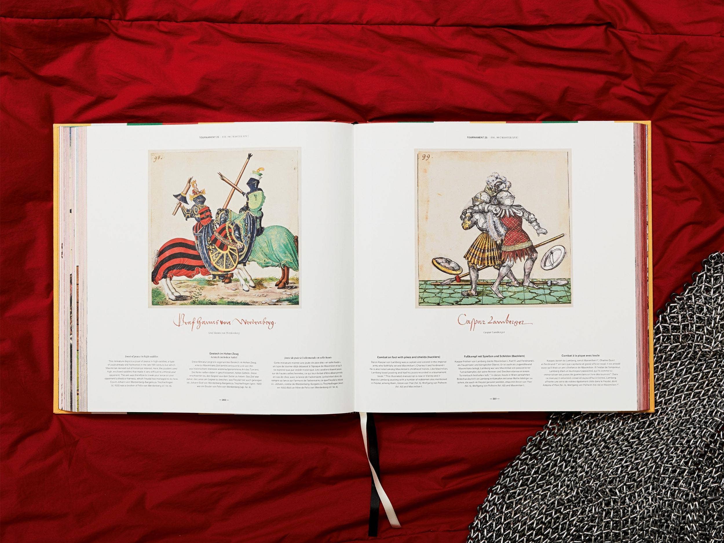 Medieval Games. The Book of Tournaments of Emperor Maximilian I - Freydal (German, French, English)