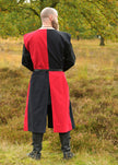 Tabardi leijonalla, punainen/musta