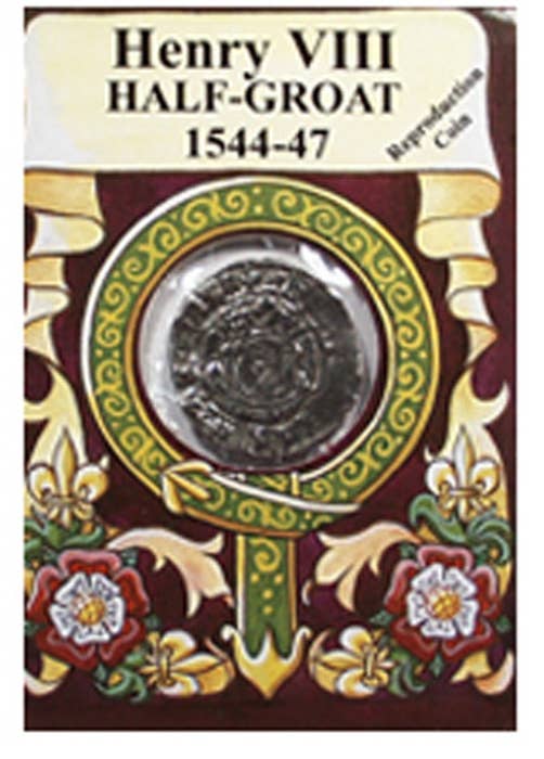 Kolikkoreplika – Henry VII Half Groat