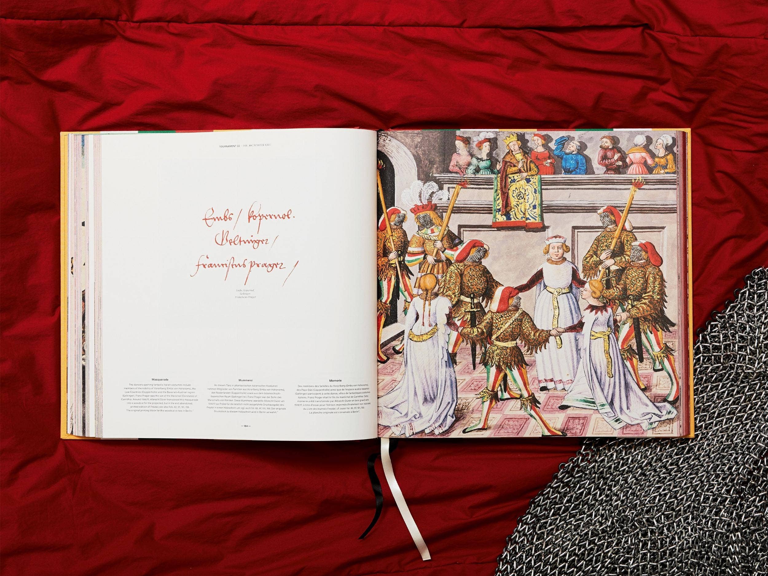 Medieval Games. The Book of Tournaments of Emperor Maximilian I - Freydal (German, French, English)