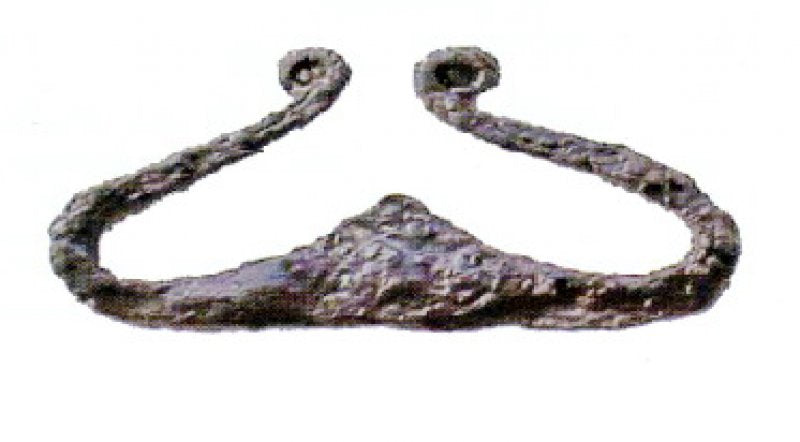 Käsintaottu varhaiskeskiaikainen tulusrauta