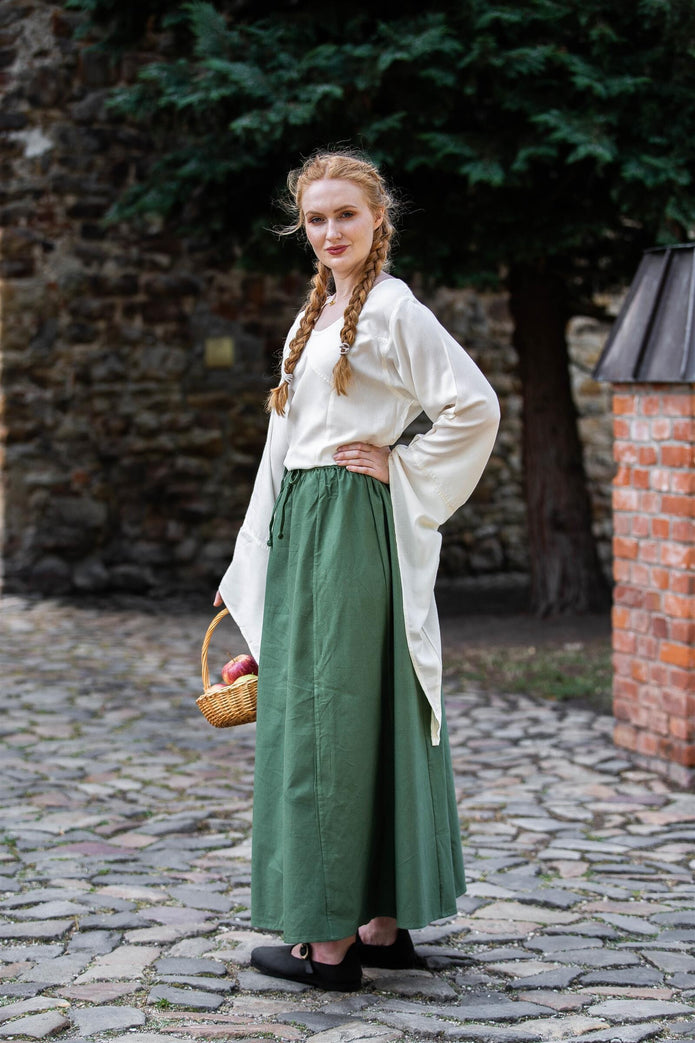 Smilla-keskiaikahame, paksua puuvillaa, eri värejä