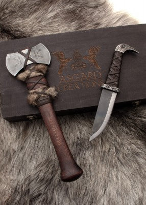 Asgard kirves ja veitsi lahjasetti - Windlass