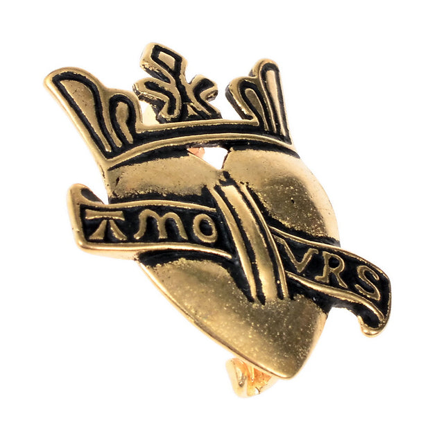 Keskiaikainen pyhiinvaellusmerkki – Sydän ja kruunu