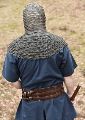 Rengaspanssarihuppu, chain maille coif