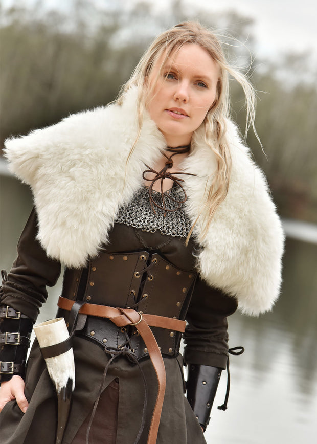 Hartiaturkis, lampaanvillaa, valkoinen